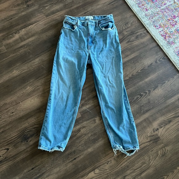 Abercrombie & Fitch Pants - Abercrombie & fitch the ankle straight ultra high rise curve love jeans